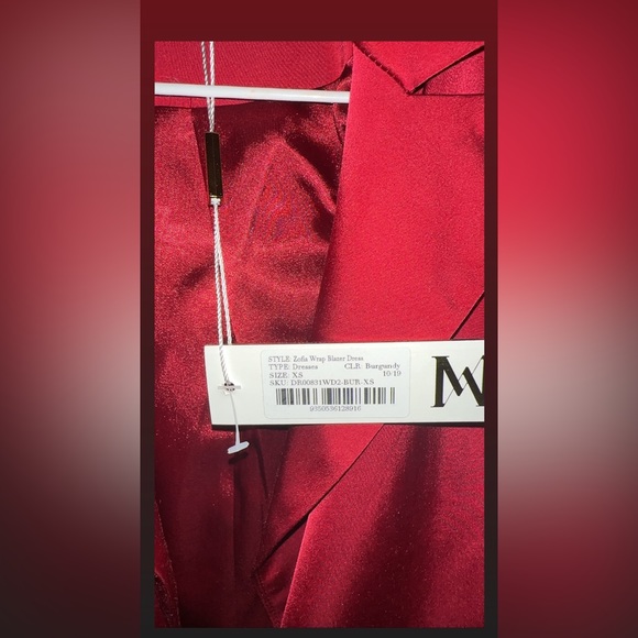 BNWT Meshki Blazer Dress w/Belt - Picture 7 of 10